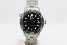 Omega Seamaster Diver 300 M Steel Black Dial 42mm 210.30.42.20.01.001 3
