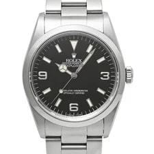 Rolex — Rolex Explorer 1 14270 Black Case Size 36mm X 36mm #663716 — Watch — resale