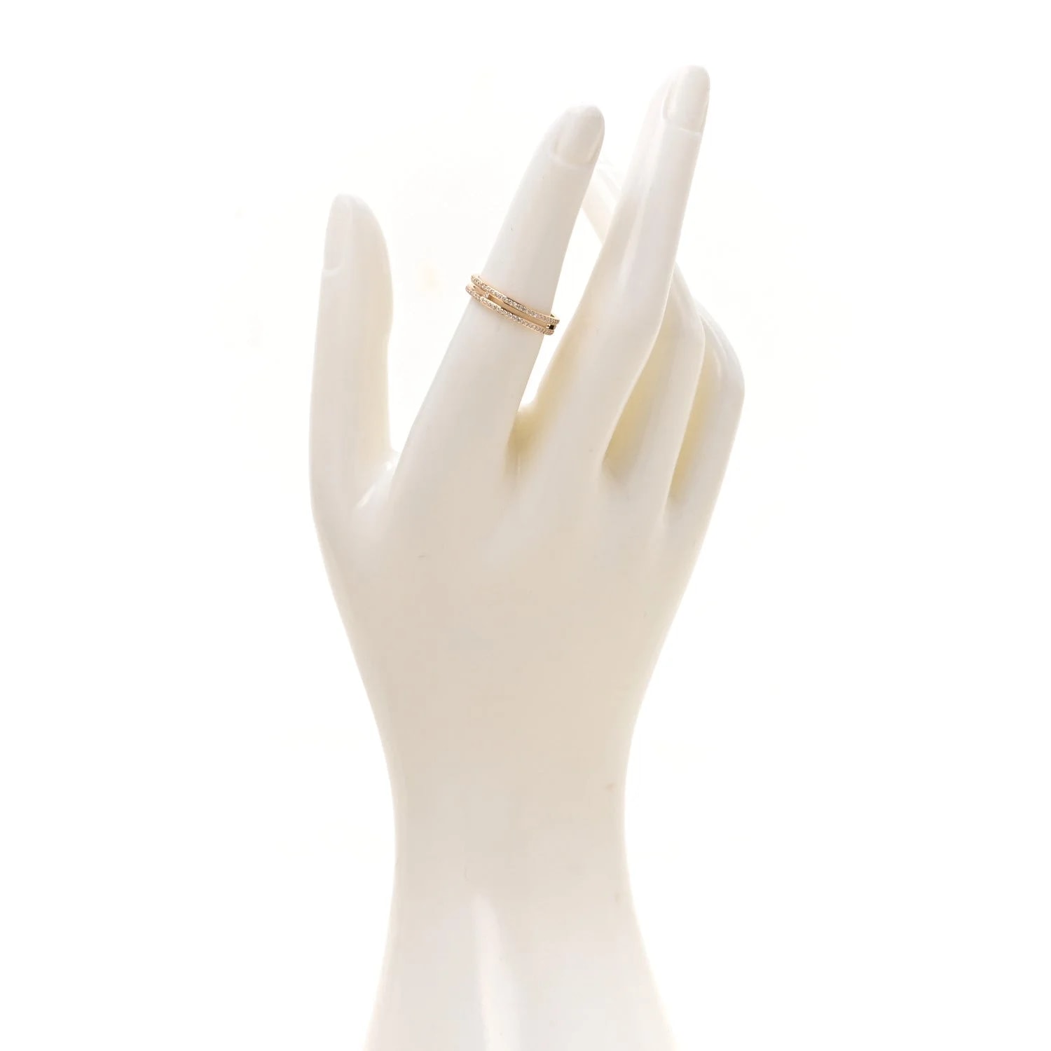 18K Rose Gold Ariane Wedding Band 52 6 2
