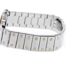 Cartier Santos Octagon LM W2001583 Yellow Gold Bezel Quartz Watch_973601 4