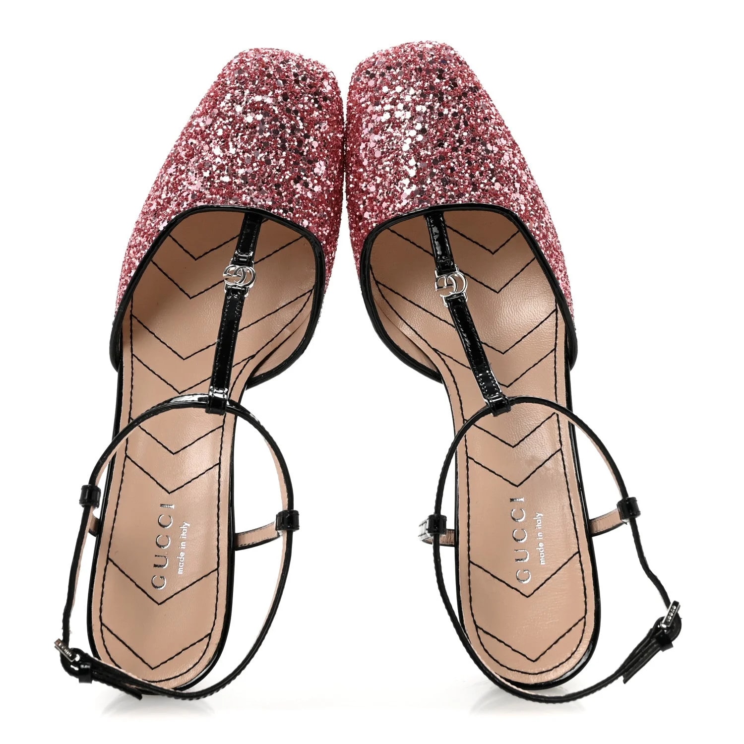 Glitter Double G 55mm Slingback 36 Glitter 2