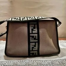 Fendi Mamma Baguette Borsa Tape Japan Auth 2