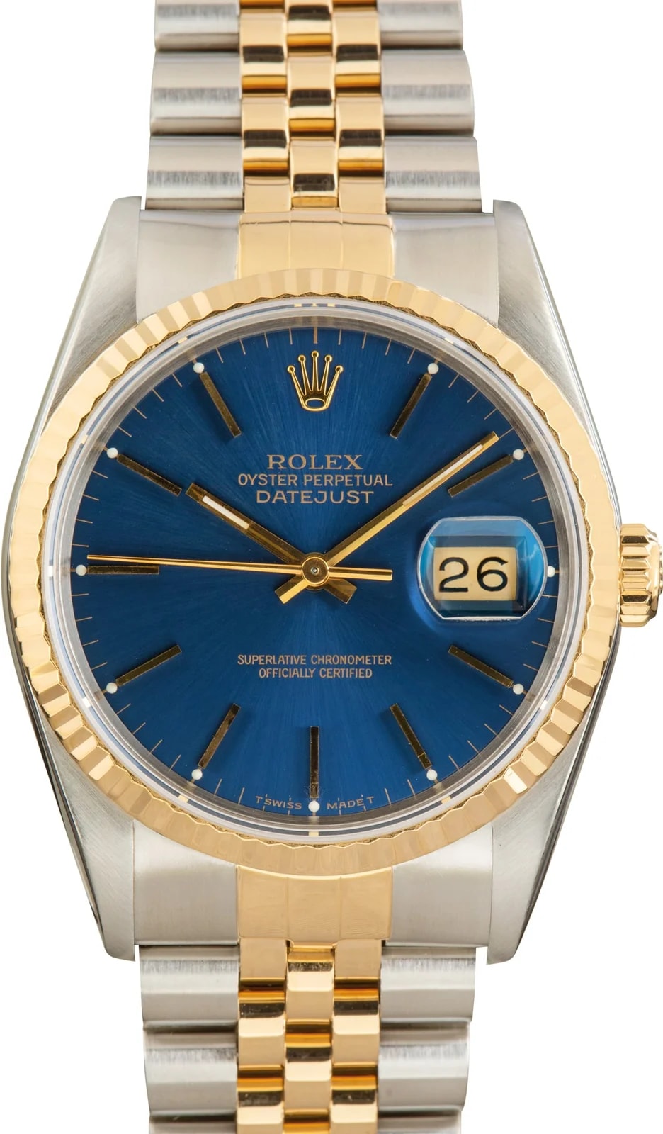 Rolex — Rolex Datejust 36 Blue Dial Ref 16233 — Watch — resale