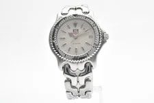 [Exc+5] TAG Heuer Professional S99.006M White Quartz From Japan 4