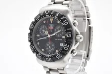 TAG Heuer Formula 1 CA1212-R0 W/box Chronograph Quartz Steel 36mm 3