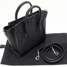 Celine Luggage Shopper Drum 2WAY With Box #TKB038 3