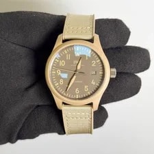 IWC Pilot "Top Gun" Mojave Desert 41mm Brown Dial Ref# IW328106 2