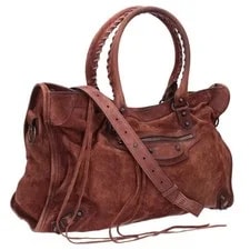 Balenciaga — Balenciaga 808388 LE City Waxed 799133 — Handbag — resale