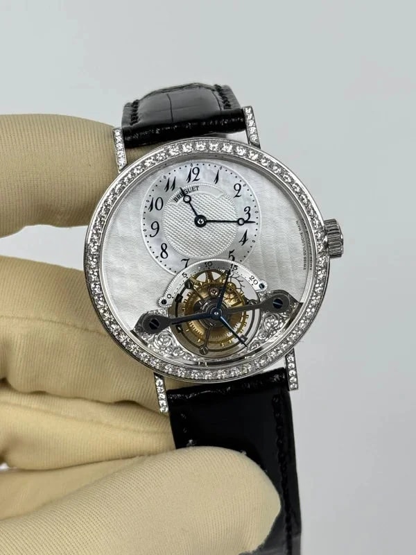 Breguet Classique Complications 3358 18K White Gold & Diamonds Lady's 3