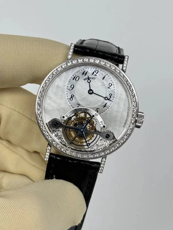 Breguet Classique Complications 3358 18K White Gold & Diamonds Lady's 4