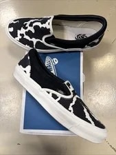 Vans OG Classic Slip-On “Cowprint” Colorway Size 10.5 Authentic VN000UDFU9O 2