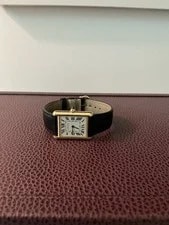 Cartier Tank Louis WGTA0343 18K Yellow Gold Silver Dial Quartz Box Paper 4