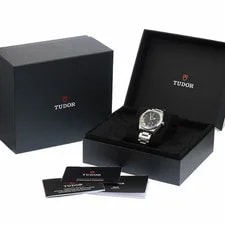 Tudor 79930 Ranger Automatic Winding Black Dial Stainless Steel F/S 2