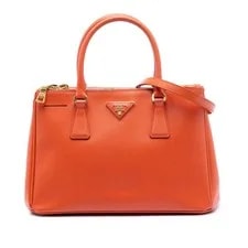 Prada — Prada Small Lux Galleria Double Zip — Handbag — resale
