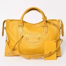 Balenciaga — Balenciaga Classic Metallic Edge City 390154 Goat G — Handbag — resale