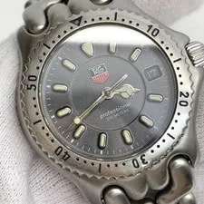 TAG Heuer Professional WG1213-K0 Quartz Stainless Steel Gray Dial 3