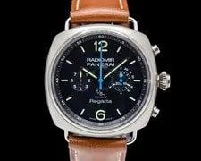 Panerai — Panerai PAM00343 Radiomir Regatta 1/8th Second Titanium Black Dial — Watch — resale