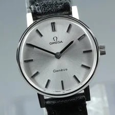 Omega — Near Omega Geneve 511.0410 Cal.625 Silver Manual 25mm 1975 — Watch — resale