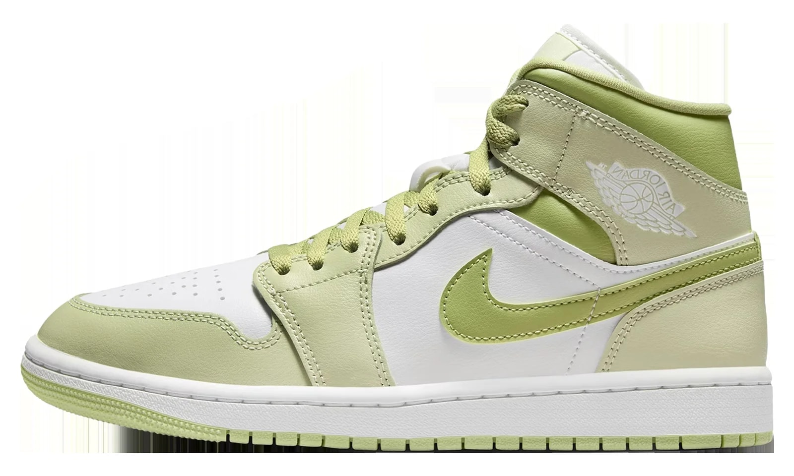 Jordan 1 Mid Wmns " Aura Lawn" BQ6472 302 3