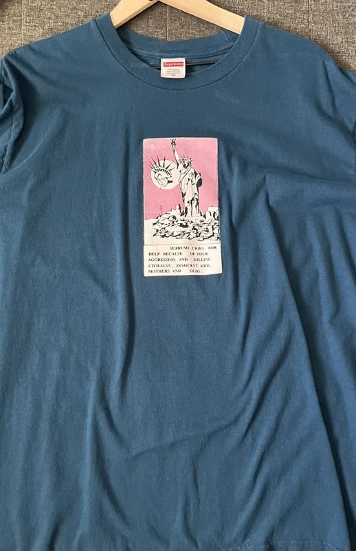 Supreme — Supreme Lady Liberty — streetwear — resale