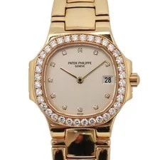 Patek Philippe — 2003 Patek Philippe 4700/530J-001 Nautilus 27mm 18k Yellow Gold Lady's — Watch — resale