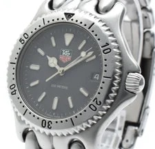 TAG Heuer — [ EXC+5 ] TAG Heuer SEL S99.206M Professional 200 Gray Quartz Silver — Watch — resale