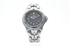 [ EXC+5 ] TAG Heuer SEL S99.206M Professional 200 Gray Quartz Silver 3
