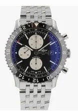 Breitling — Breitling Chronoliner 46MM Stainless Steel Black Dial Y2431012/BE10 — Watch — resale