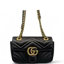Gucci — Gucci Chevron Small GG Marmont (mx070226a6r) — Handbag — resale