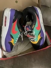 Nike Air Max 1 SE Windbreaker Lace Up Low Top AO1021-023 2