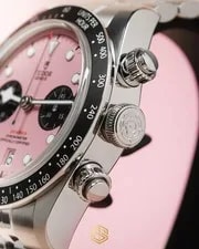 Tudor 79360N-0019 Black Bay Chrono 'Inter Miami' Pink Dial 2024 Full Set 3