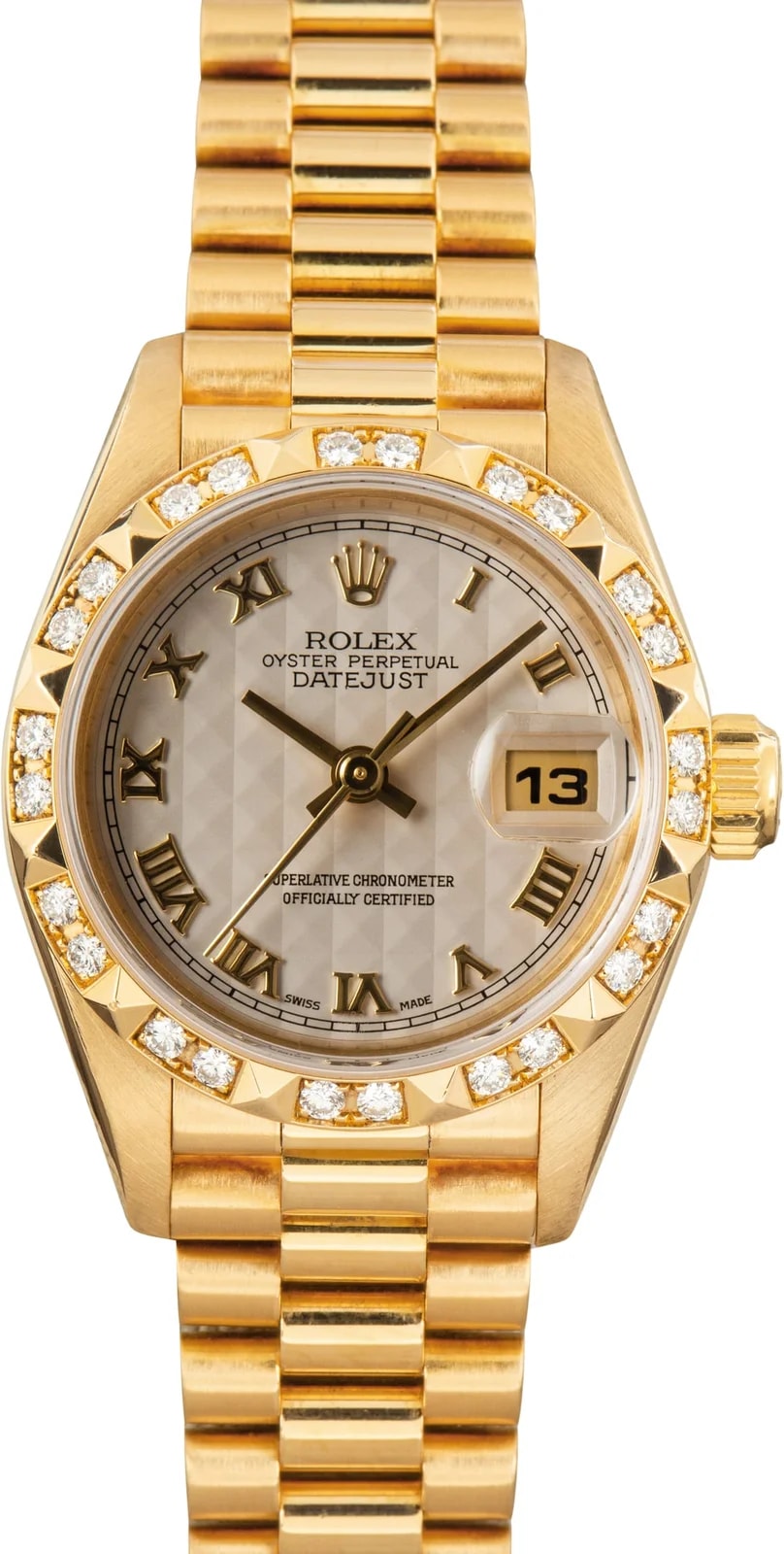 Rolex — Rolex Datejust Ref 69258 18k Yellow Gold — Watch — resale