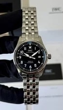 IWC Pilot's Mark XX Black Dial 40mm 2023 Complete Set IW328202 2