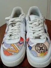Nike Air Force 1 Shoes ’s Size 8.5 Custom 4
