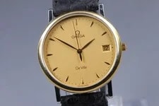 Omega de Ville Cal.1432 Ref.196.2432 Gold Dial Quartz [N Paper] 3