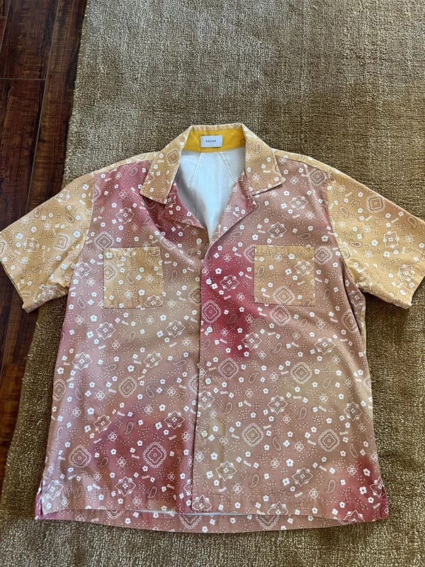 Rhude — Rhude Paisley Bandana Shirt — streetwear — resale