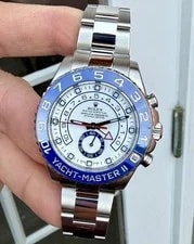 Rolex 116680 Yacht-Master II Steel Blue Hands Only Approx 2015 4