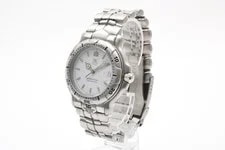 New Battery! TAG Heuer 6000 WH1111 White Dial 38mm Silver Quartz 3