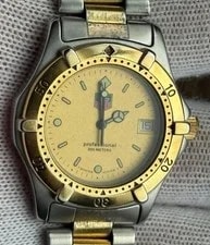 TAG Heuer — Tag Heuer 964.013 2000 Professional Quartz Gold Dial Excellent — Watch — resale