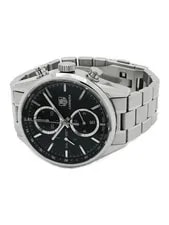 TAG Heuer Carrera Calibre 1887 Chronograph CAR2110.BA0724 40mm Black Dial #T297 2