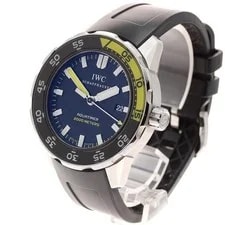 IWC Aquatimer 2000 IW356810 45mm SS Black Dial Automatic Date #C14364 2