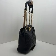 Gucci GG Marmont Cowhide Wave Chain 2
