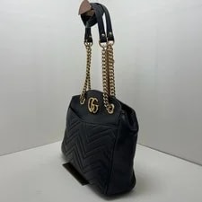 Gucci GG Marmont Cowhide Wave Chain 3