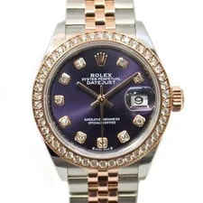 Rolex — Rolex Datejust 28 279381RBR 28mm Stainless Steel / Pink Gold #UW077 — Watch — resale
