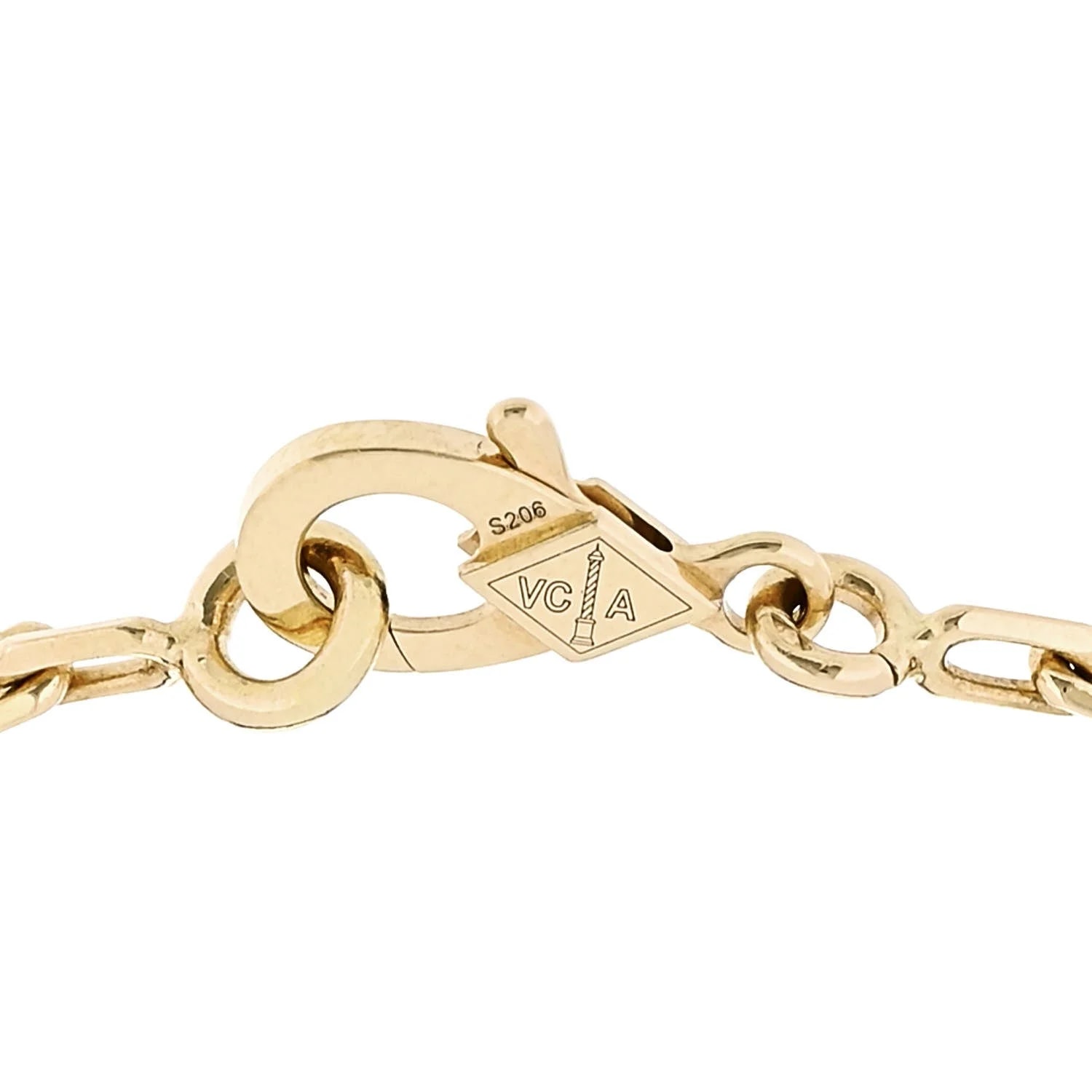18K Yellow Gold 5 Motifs Alhambra 3