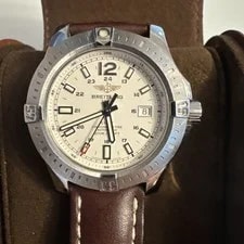 Breitling Colt White Dial on Steel A17388 3