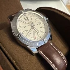 Breitling Colt White Dial on Steel A17388 4