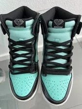 Size 9.5- Nike SB Dunk High X Supply Co. Tiffany 2014 653599 400 3