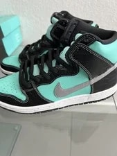 Size 9.5- Nike SB Dunk High X Supply Co. Tiffany 2014 653599 400 4