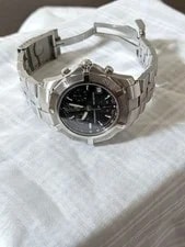 Working Item Battery Replaced Tag Heuer Cn1110 2000 Chronograph Black Dial 4